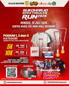 SUKOHARJO SPEKTAKULER RUN 2026